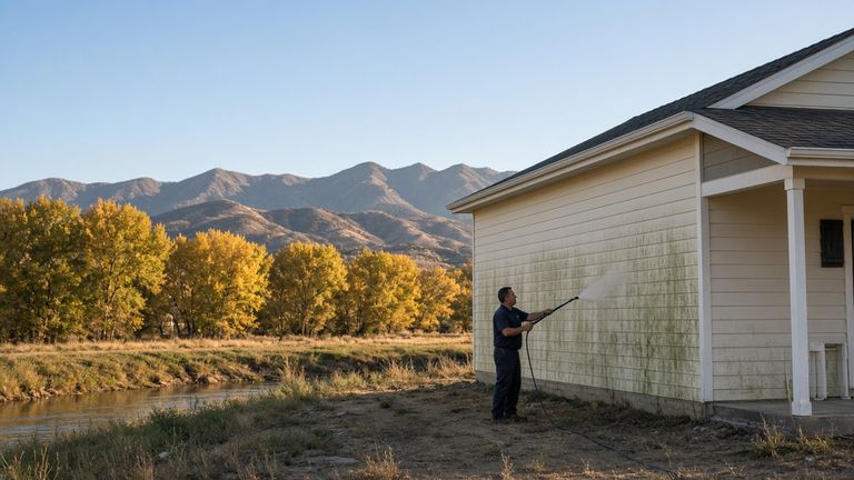 September in Cody: Soft Wash Your Siding Before the First Hard Freeze